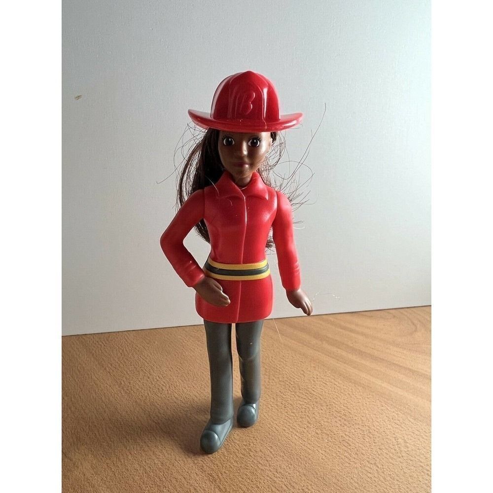 2019 McDonalds Barbie Firefighter # 6 Happy Meal Toy/Premium